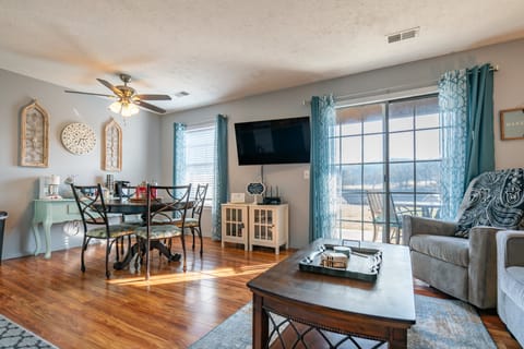 Living Room and Dining Area