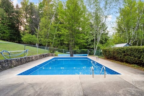 Our pool: where every splash is a moment of joy and every lap.