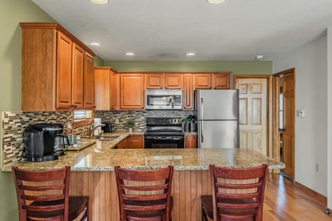 Fully-equipped kitchen.