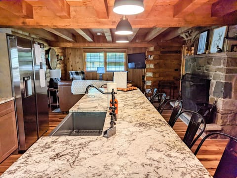 Clean and ready kitchen.