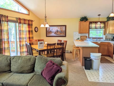 Cozy Dining: Gather and enjoy meals.