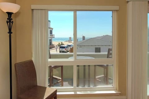 view from dining room slider