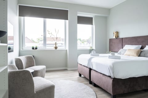 Deze stijlvolle slaapkamer combineert comfort met een goedkoop tarief – alleen bij Bed en Koffie.