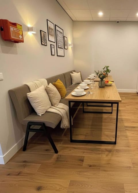 Cook up a storm in our fully equipped shared kitchen โ your hub for flavors and friends.