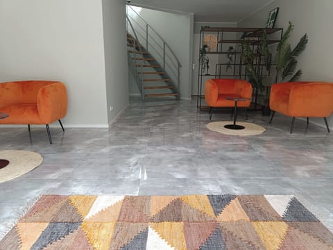 Our lobby: Where style meets convenience.