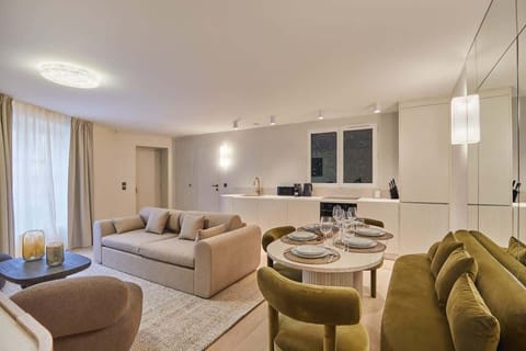 Espace à vivre canapé lit double