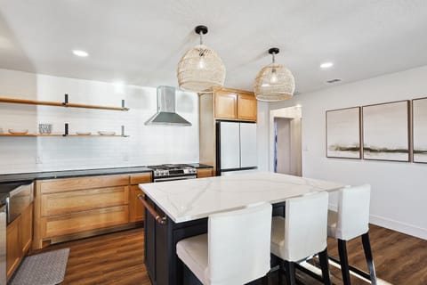 Fully stocked kitchen is ready for you!