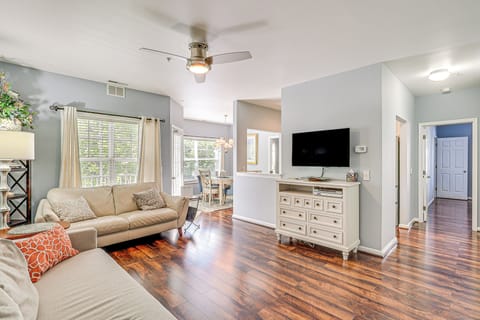 Lewes Vacation Rental | 2BR | 2BA | 1,074 Sq Ft | Stairs Required for Entry
