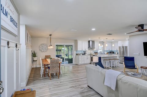 Enjoy the airy floor plan with plenty of space for the whole group!