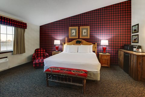 Unit with comfortable bed