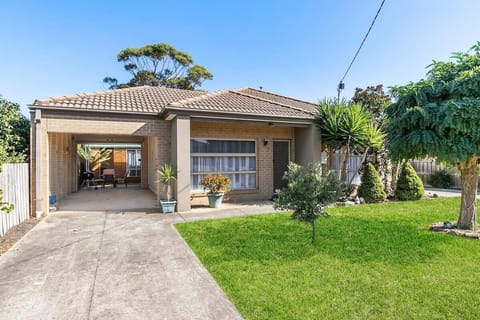 Front of house visible from street