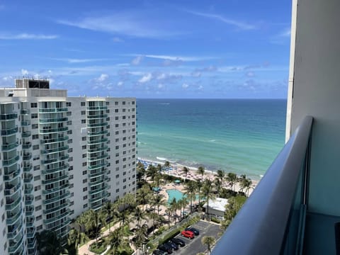 Ocean view from the balcony