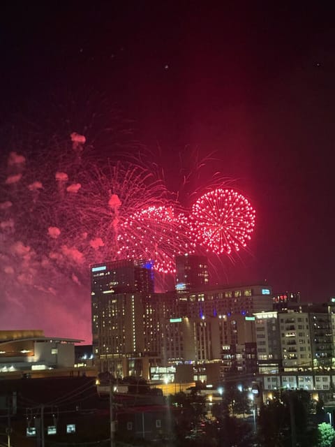 Enjoy NYE from your balcony