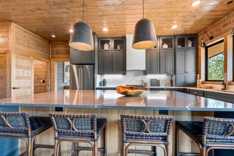 Dine with a View - Enjoy your meals surrounded by nature in this perfect blend of indoor and outdoor dining.