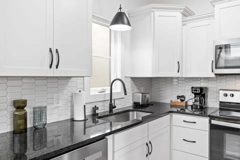 Modern touches throughout