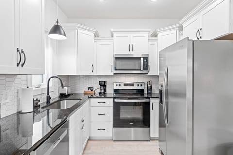 Granite and stainless steel