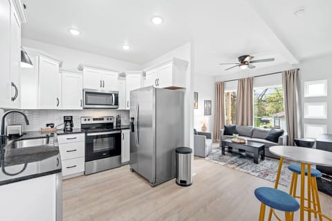 Fully stocked kitchen