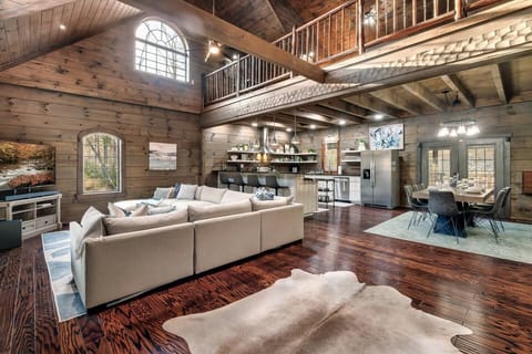 As Soon as You Enter, Youre Greeted with a Beautifully Decorated Open Concept Living Area.