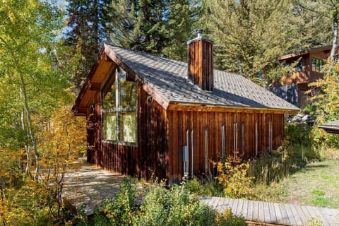 Bray Cabin - charming and discrete and wonderfully private.