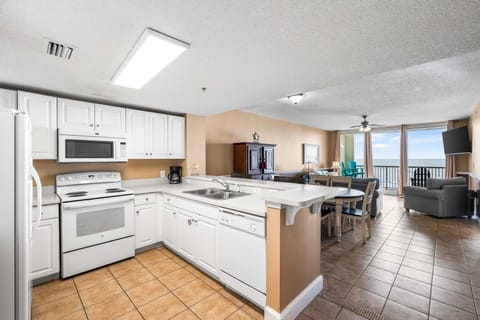 Fully stocked kitchen