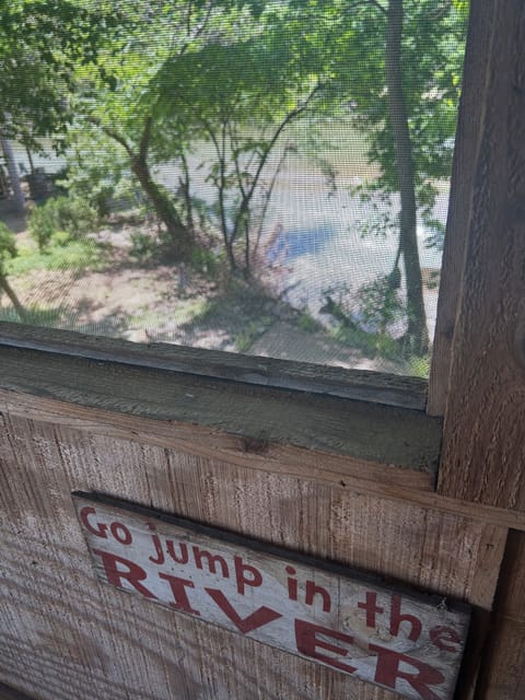 View from screened in porch