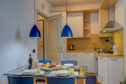 Kitchen and dining area