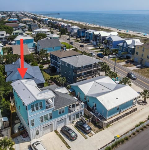 Steps to the beach with Ocean and Beach Views.