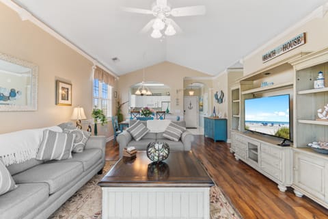 Welcome to our serene getaway in the Barefoot Resort Community.