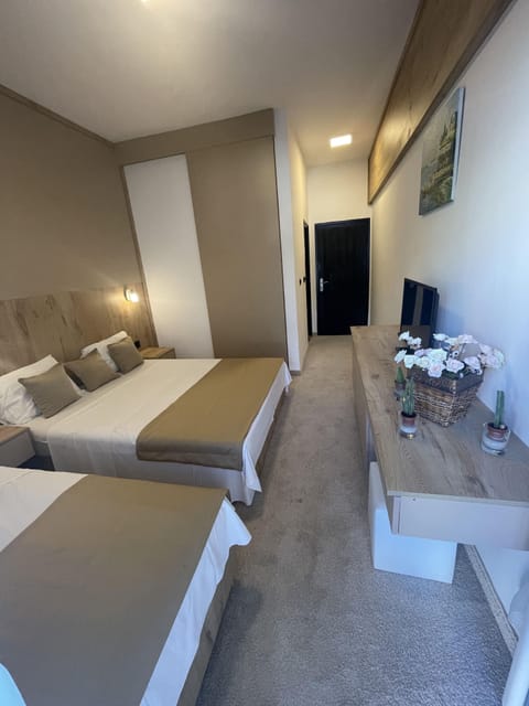 Flat TV screen and free WiFi are provided