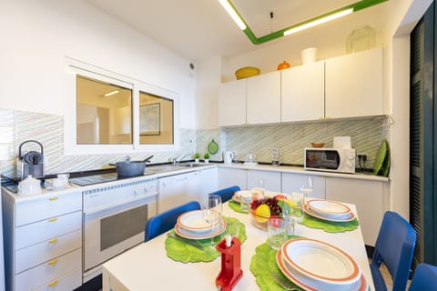 Kitchen and dining area