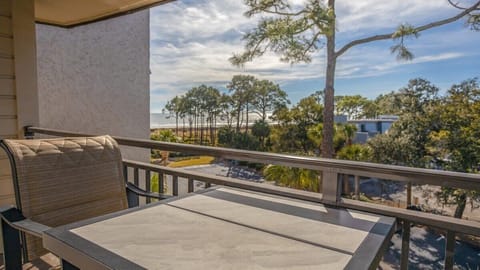 Enjoy a cup of coffee or a good book while looking out at the beach!
