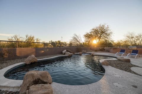 Complimentary heated pool