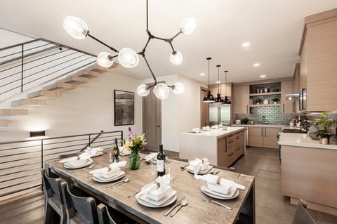 Dining area with seating for 8