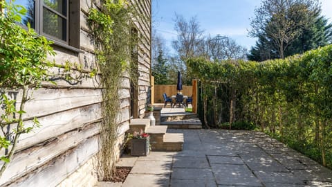 The gardens at The Old Tractor Shed are beautiful