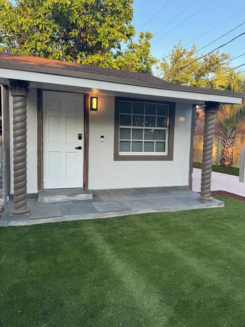 Front door entrance. 