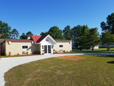 Roadside of house. Plenty of parking
