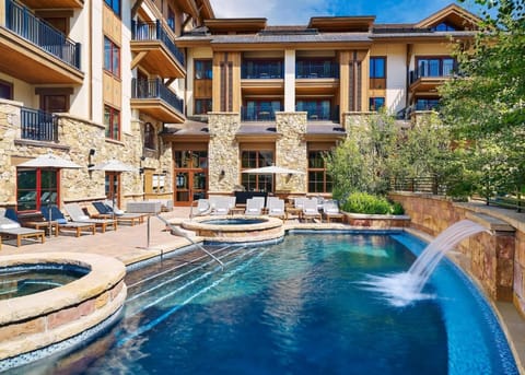 The Pool & Hot Tub area