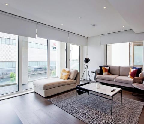 Spacious and Stylish Living Hall