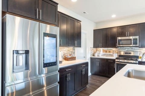 The smart refrigerator will keep all those ingredients fresh.