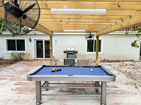Enjoy a nice game of pool in your own private backyard!