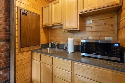 Main level kitchenette.