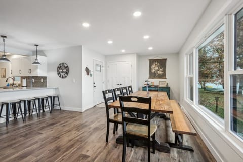 Custom made farmhouse table