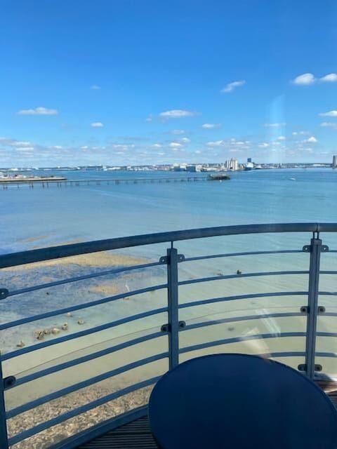 Balcony View overlooking Southampton
