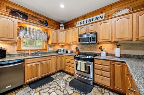 Gourmet gas stove for the chef in the family!