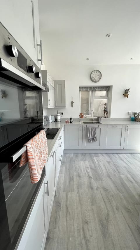 Kitchen with double oven