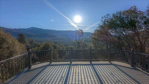 Deck with vista point like views!