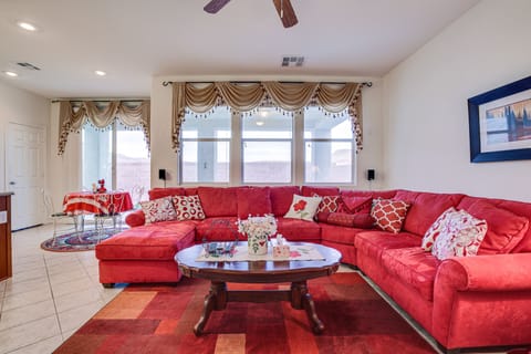 Las Vegas Vacation Rental | 4BR | 3BA | 2,492 Sq Ft | Stairs Required