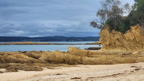 Maloneys beach looking towards Batemans Bay.