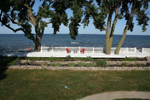 115 Ft. Boardwalk across backyard on beach