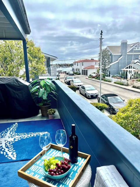 View of the bay from balcony